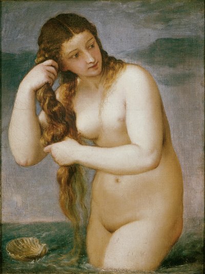 Venus Anadyomene by Tiziano Vecelli